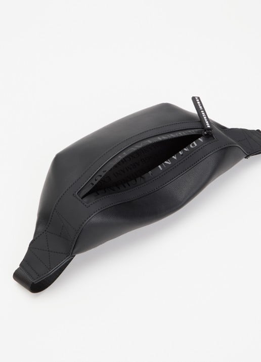 Armani Heuptas met logo - detail zwart