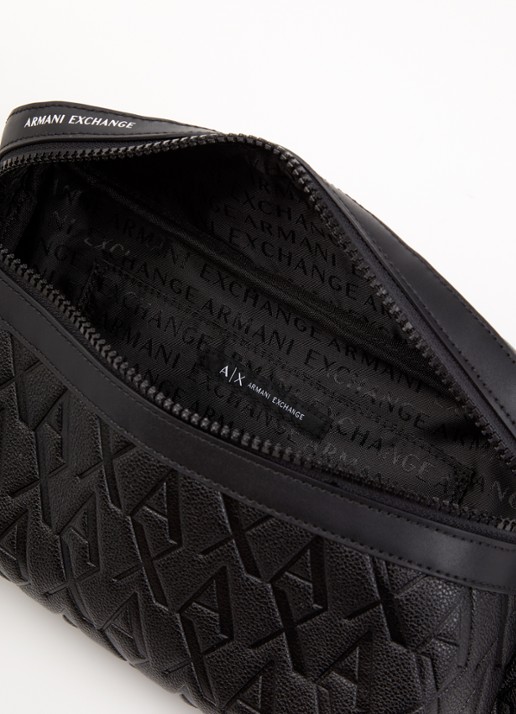 Armani Heuptas met logoprint  - detail 2 zwart