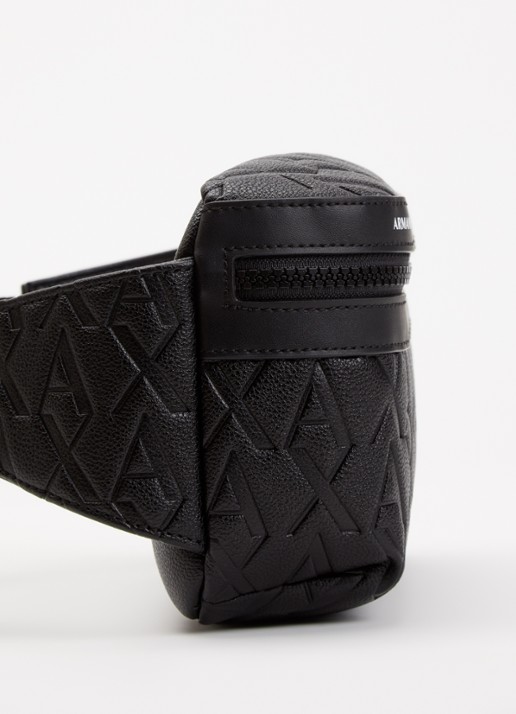 Armani Heuptas met logoprint  - detail 3 zwart