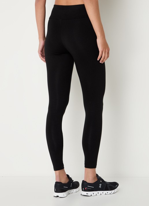 Armani High waist skinny fit legging met logo - achterkant 3 zwart