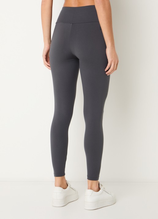 Armani High waist skinny fit legging met logo - achterkant brons