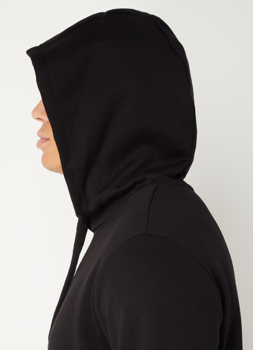 Armani Hoodie met logo - detail 3 zwart