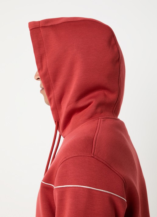 Armani Hoodie met logo - detail 2 steenrood