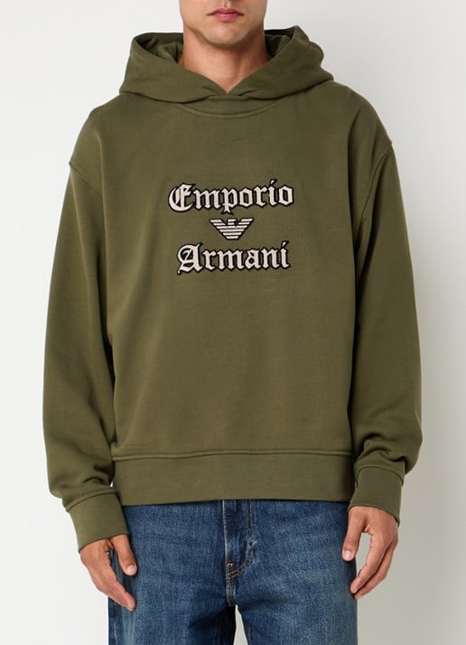 Armani Hoodie met logoprint