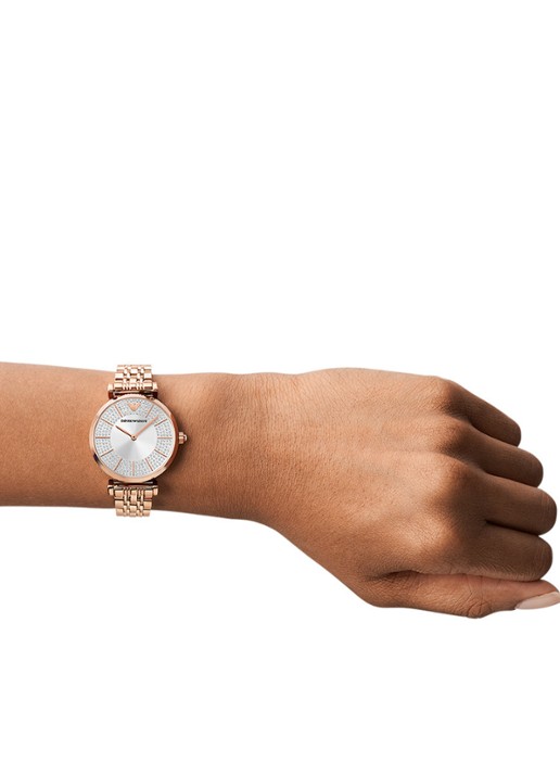 Armani Horloge AR11446 - detail 4 roségoud