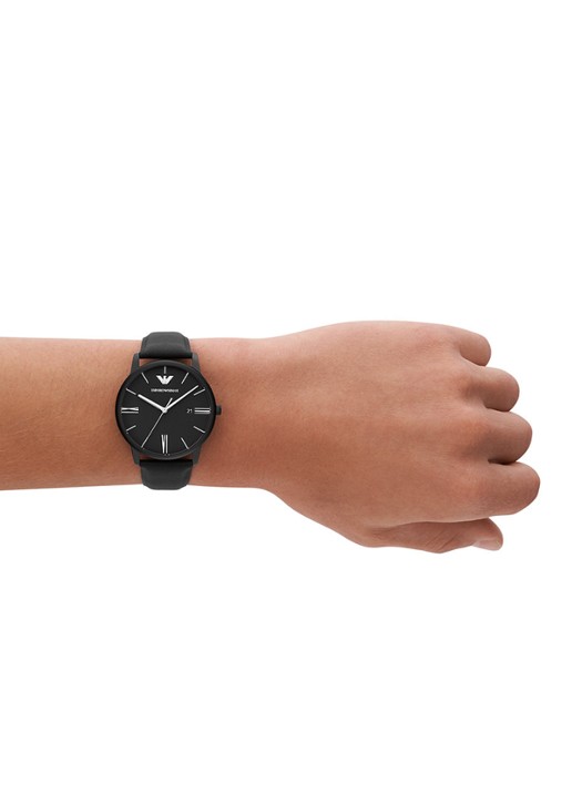 Armani Horloge AR11573 - voorkant 2 zwart