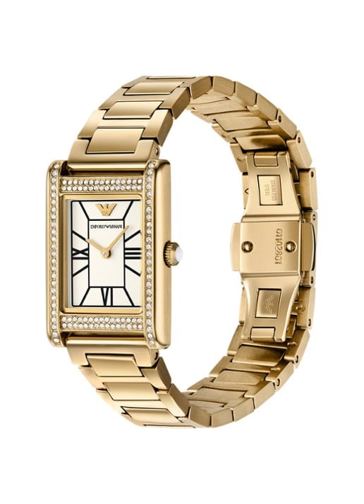 Armani Horloge AR11659 - detail 4 goud