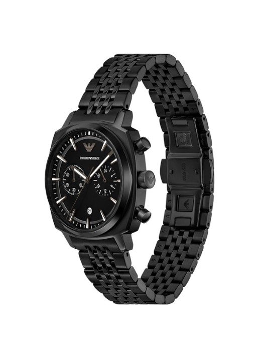 Armani Horloge AR11727 - detail 4 zwart