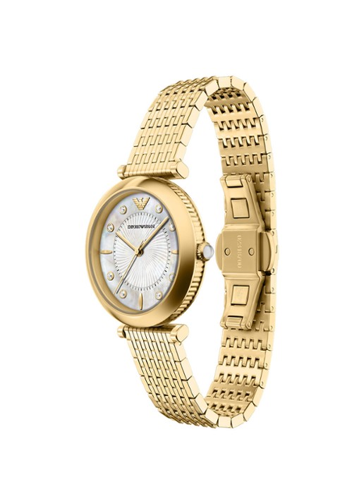 Armani Horloge AR11809 - detail 4 goud