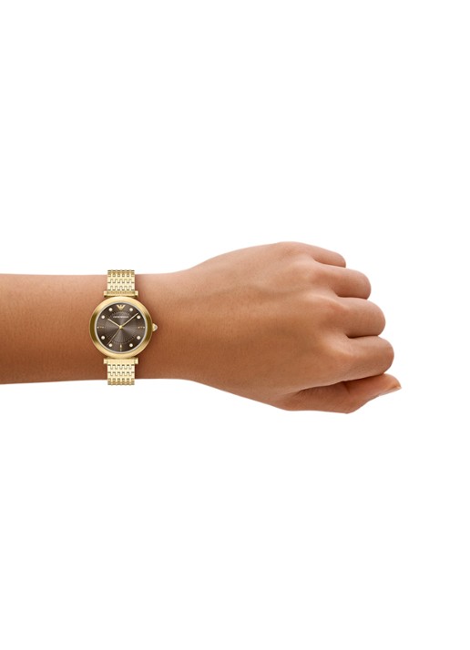 Armani Horloge AR11810 - detail 6 goud