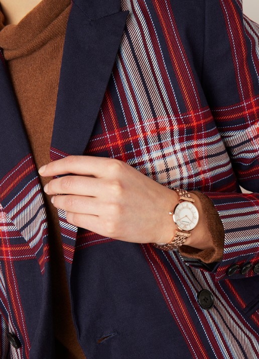 Armani Horloge AR1909 - voorkant 4 roségoud