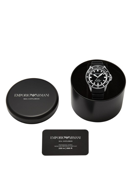 Armani Horloge AR60086 - detail 3 zilver