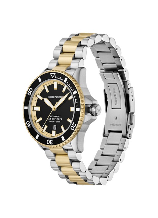 Armani Horloge AR60089 - detail 5 zilver