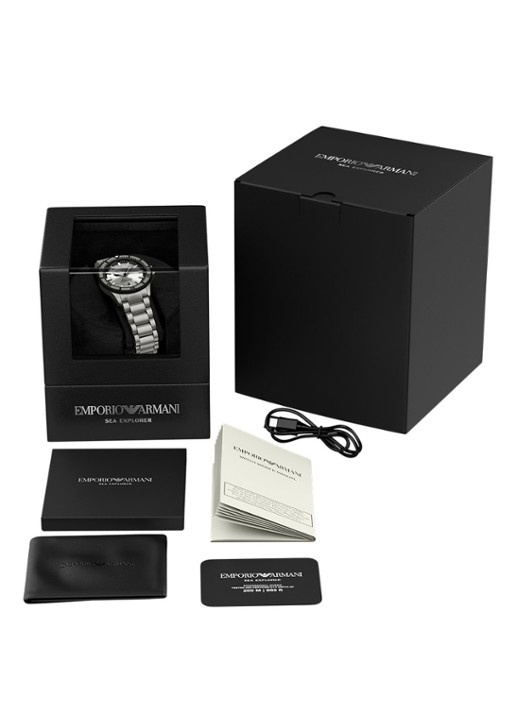 Armani Horloge AR60099 - Limited Edition - detail 5 grijs