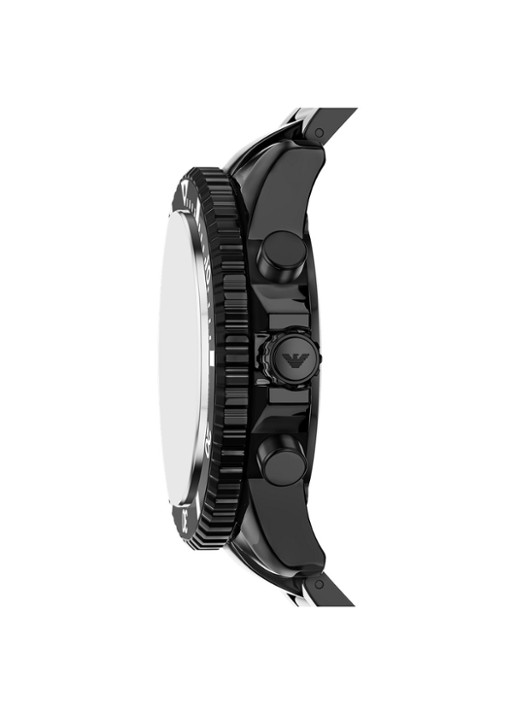 Armani Horloge AR70022 - detail 2 zwart