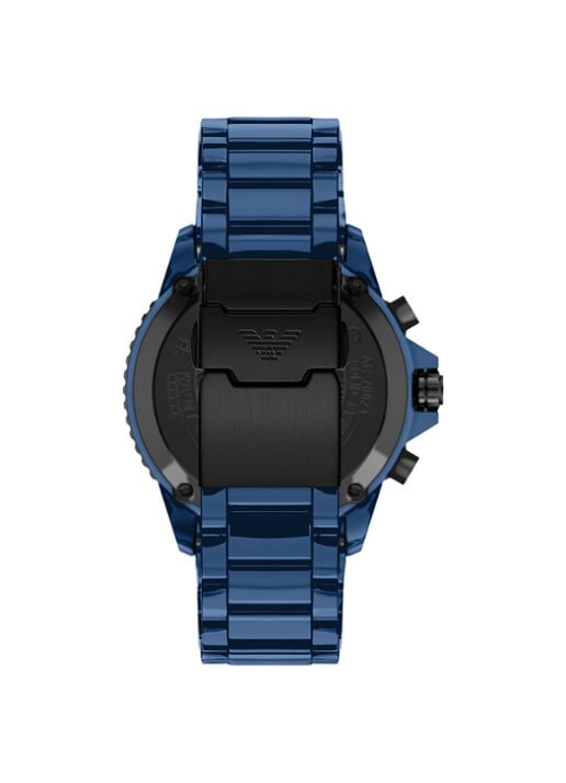 Armani Horloge AR70024 - detail blauw