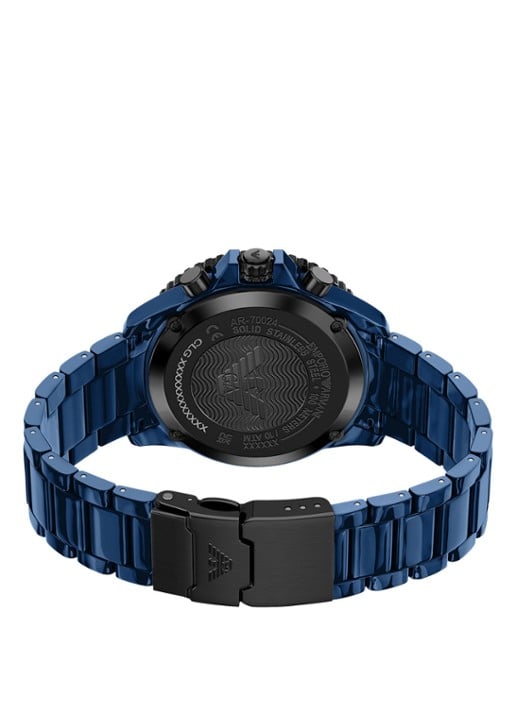 Armani Horloge AR70024 - detail 3 blauw