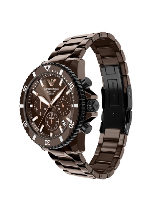 Armani Horloge AR70025 - detail 4 bruin