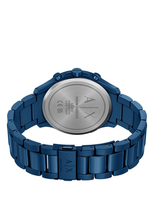 Armani Horloge AX2468 - detail 4 blauw