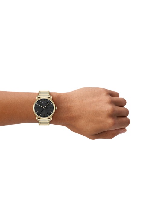 Armani Horloge AX2650 - detail 5 goud
