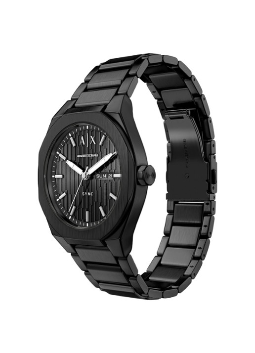 Armani Horloge AX4301 - detail 5 zwart