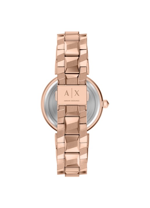Armani Horloge AX4408 - detail roségoud