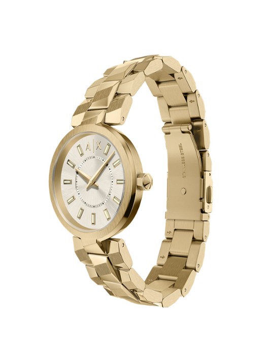 Armani Horloge AX4409 - detail 4 goud