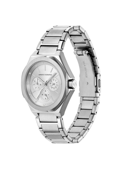 Armani Horloge AX4622 - detail 3 zilver