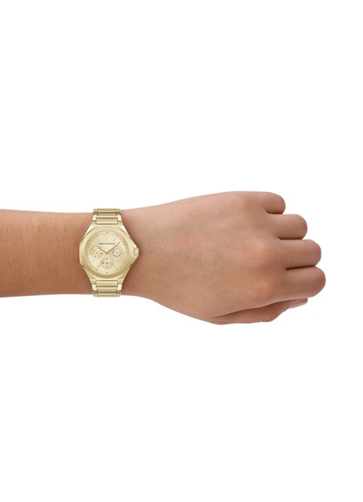 Armani Horloge AX4624 - detail 5 goud