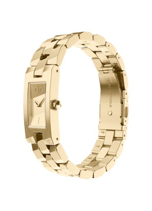 Armani Horloge AX4701 - detail 4 goud