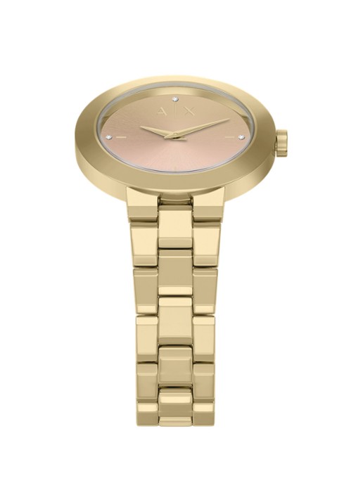 Armani Horloge AX5182 - detail 4 goud