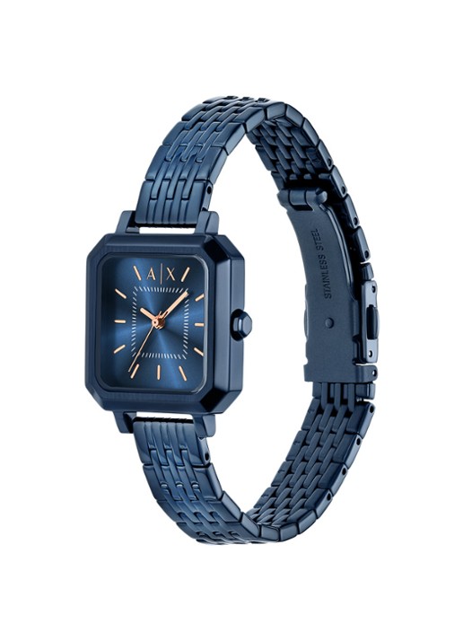 Armani Horloge AX5730 - detail 4 blauw