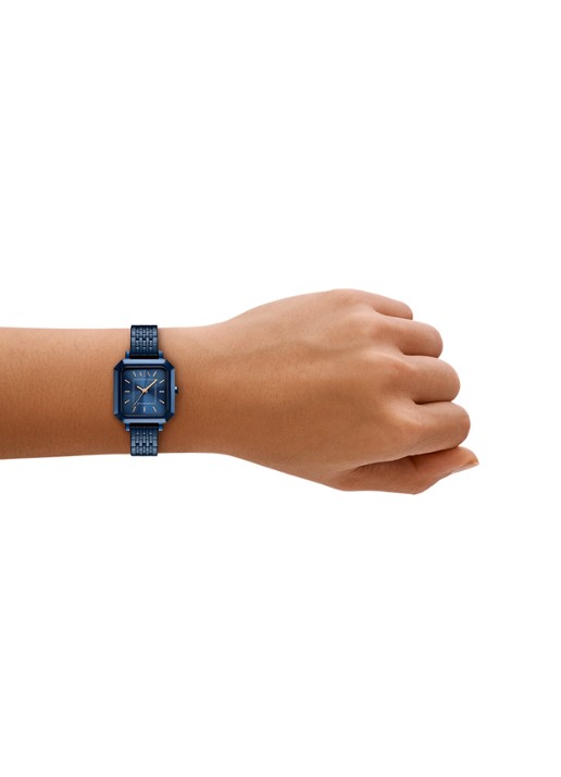Armani Horloge AX5730 - detail 5 blauw