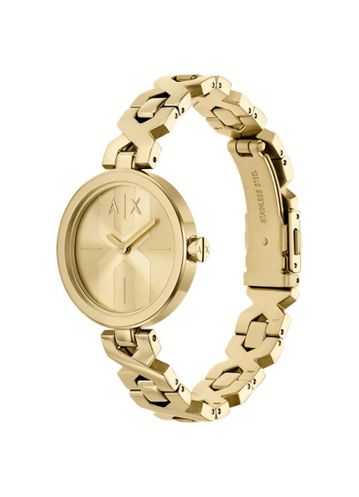 Armani Horloge AX5831 - detail 4 goud