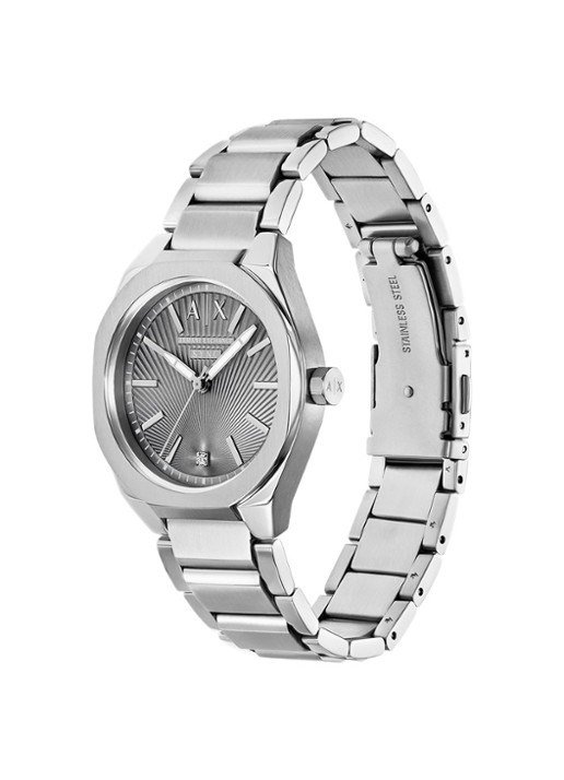 Armani Horloge AX6030 - detail 4 zilver