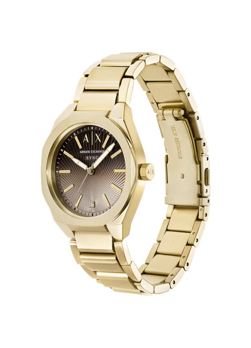 Armani Horloge AX6031 - detail 3 goud