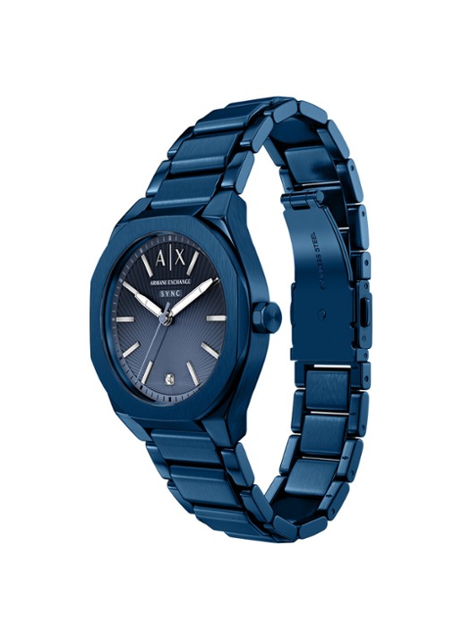 Armani Horloge AX6032 - detail 5 blauw