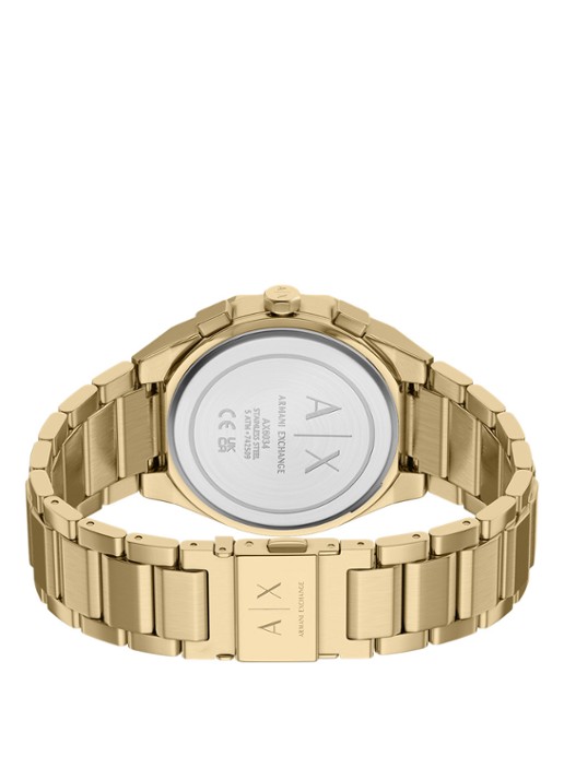 Armani Horloge AX6034 - detail 3 goud