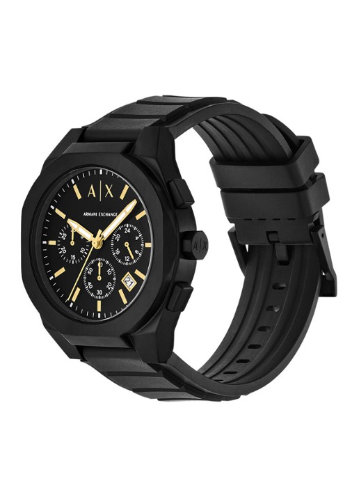 Armani Horloge AX7165SET - detail 5 zwart