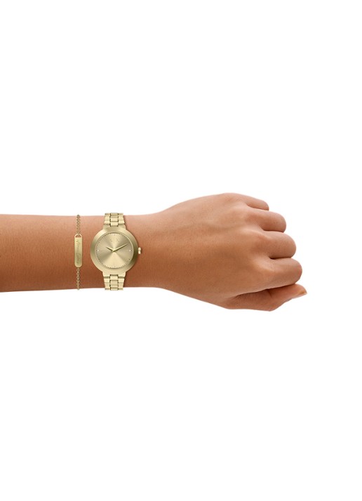 Armani Horloge en armband set van 2AX7177SET - detail 5 goud