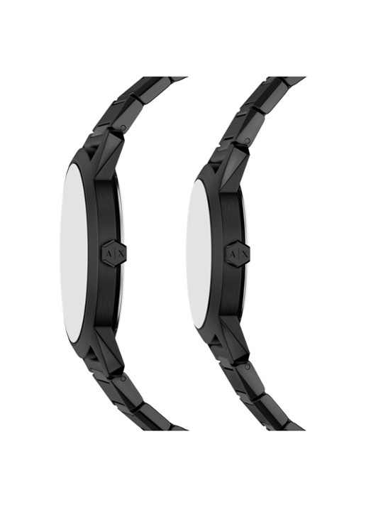 Armani Horloge set van 2 AX7179SET - detail 2 zwart