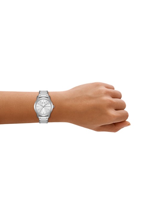 Armani Horloge set van 2 AX7180SET  - detail 6 zilver