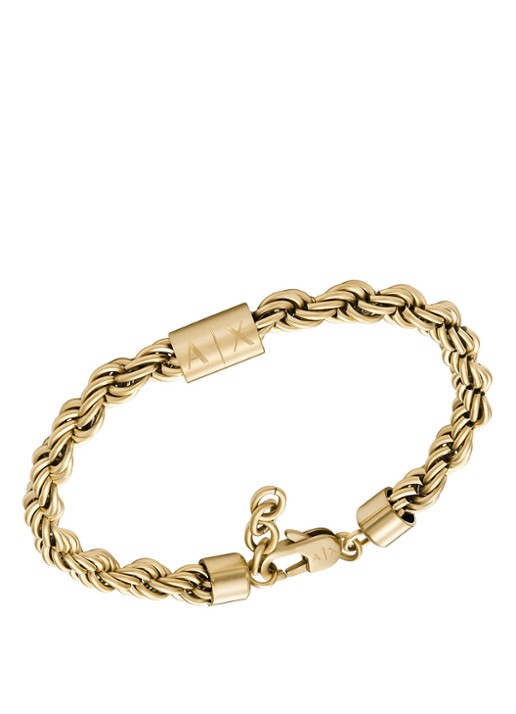 Armani Icon armband AXG0124710 - detail 2 goud
