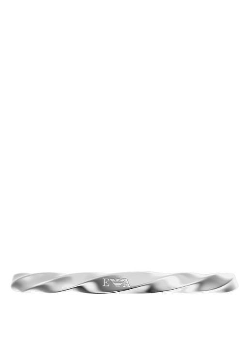 Armani Iconic Trend armband  EGS3364040 - detail zilver