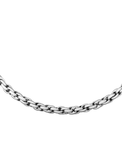 Armani Iconic Trend ketting EGS3378040 - voorkant 3 zilver