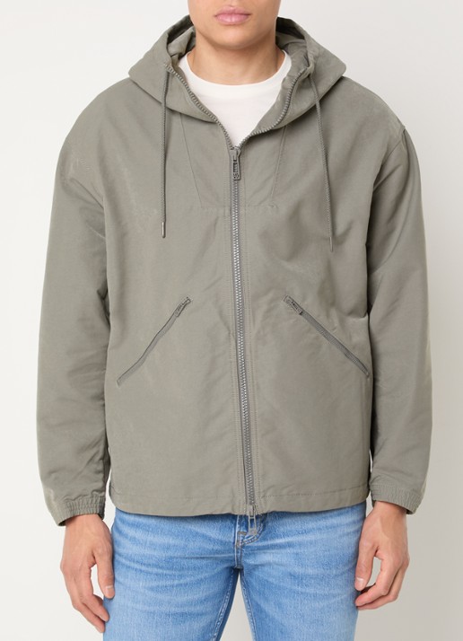 Armani Jack met capuchon en ritszakken