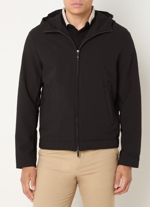 Armani Jack met capuchon en steekzakken