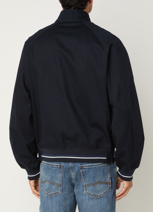 Armani Jack met klepzakken - achterkant 3 donkerblauw