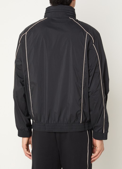 Armani Jack met logo en steekzakken - achterkant zwart