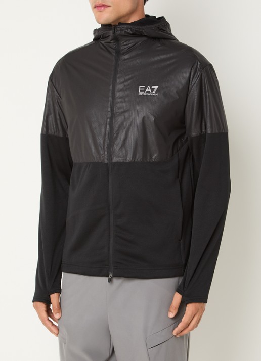 Armani Jack met ritszakken - detail zwart
